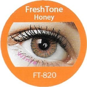 Honey soft color lens